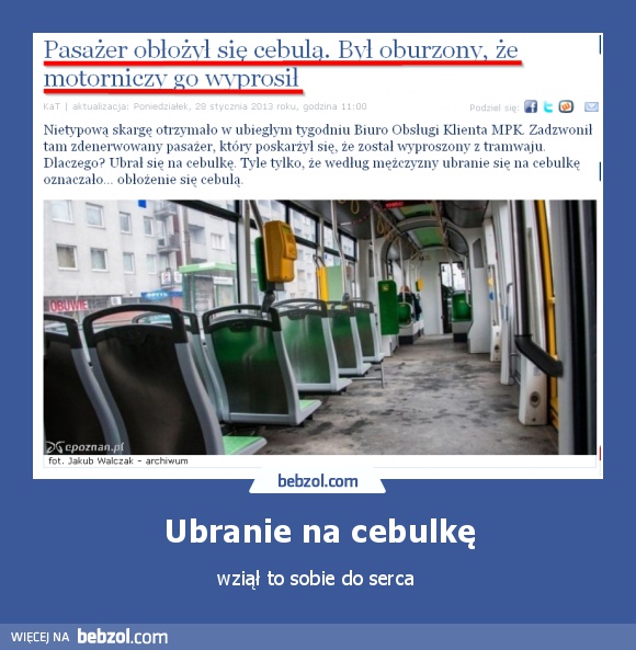 Ubranie na cebulkę