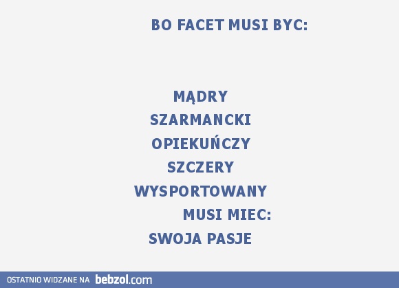 prawdziwy facet