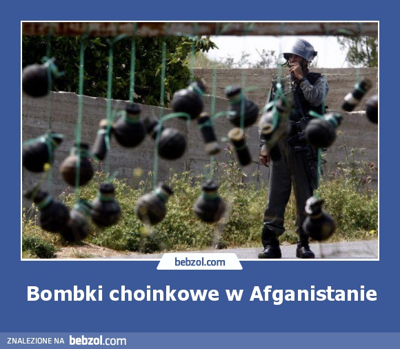 Bombki choinkowe w Afganistanie