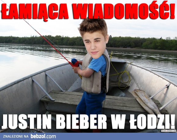Justin Bieber w Łodzi!