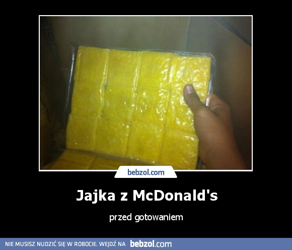 Jajka z McDonald's