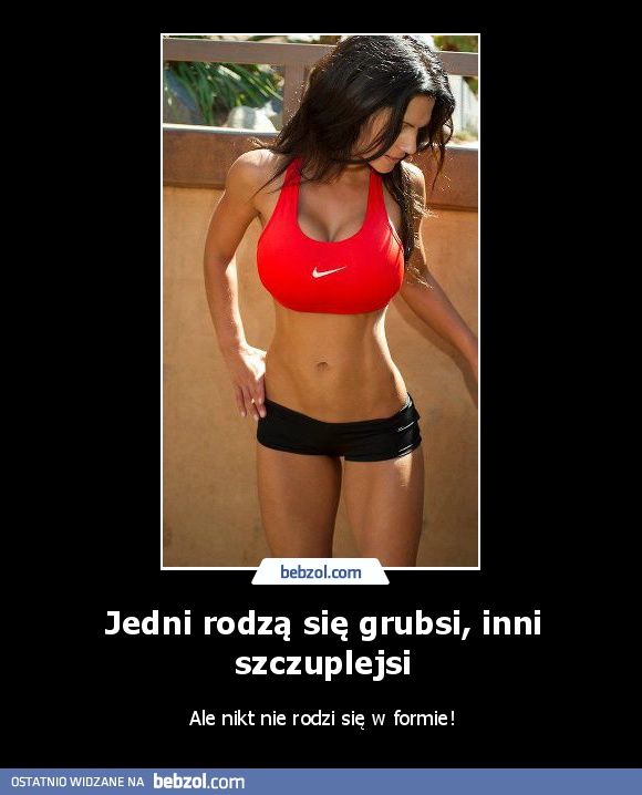 Jedni rodzą się grubsi, inni szczuplejsi