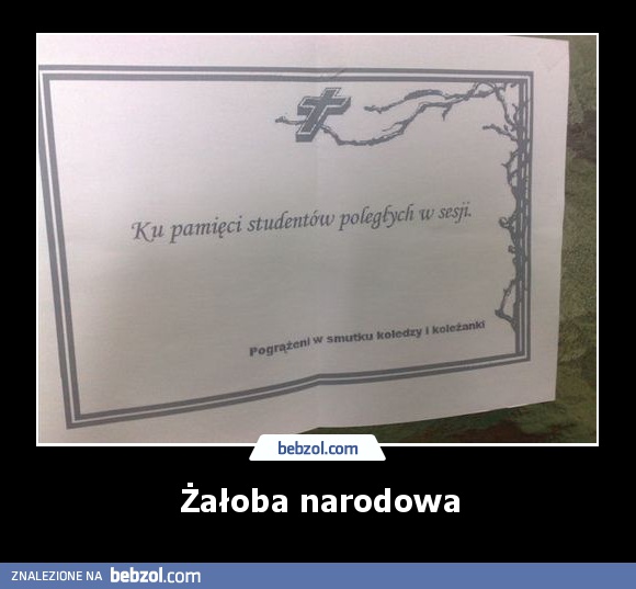 Żałoba narodowa