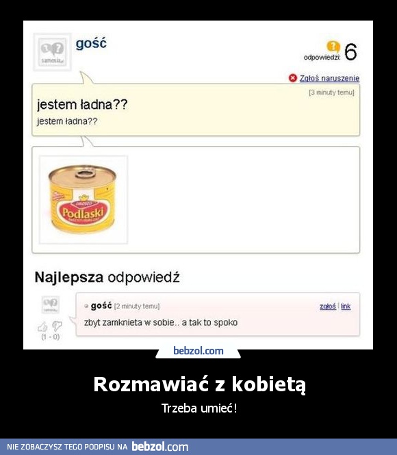 Rozmawiać z kobietą