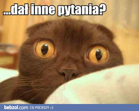 Dał inne pytania?!