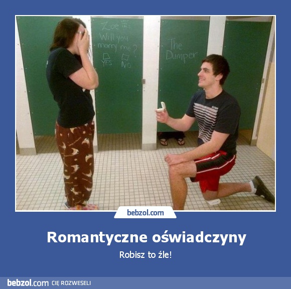 Romantyczne oświadczyny