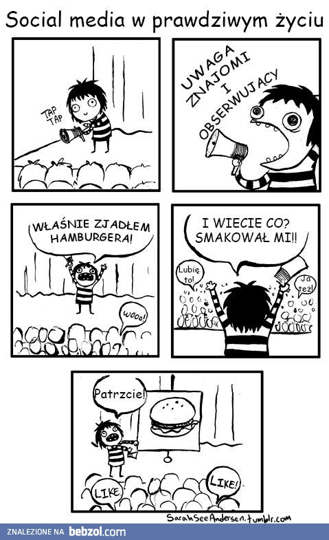 Social Media w prawdziwym życiu
