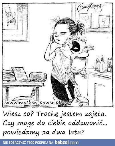 Oddzwonię później