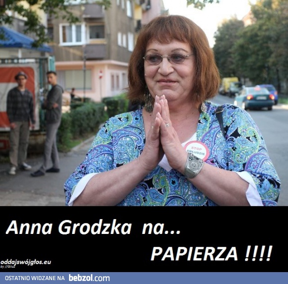 Anna Grodzka na papierza!!