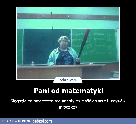Pani od matematyki