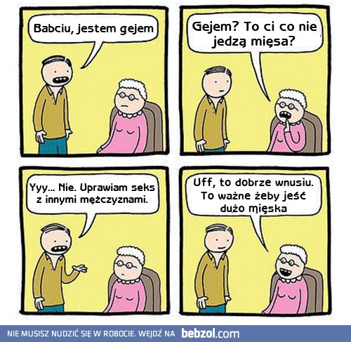 Babciu, jestem gejem