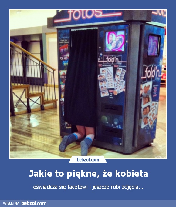 Jakie to piękne, że kobieta