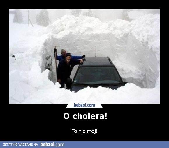 O cholera!