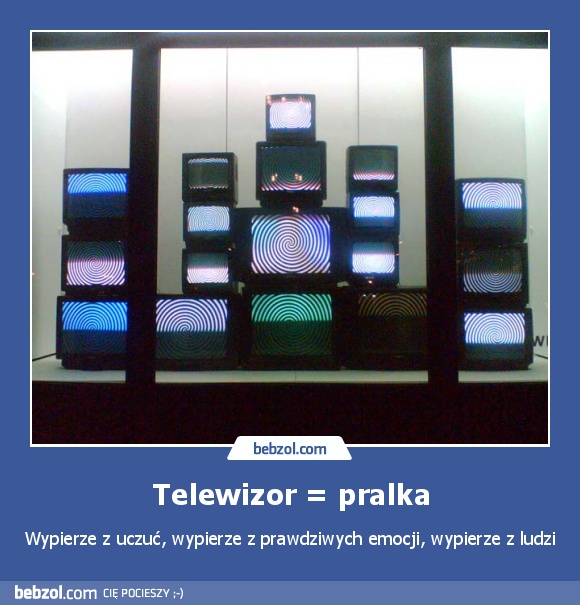 Telewizor = pralka