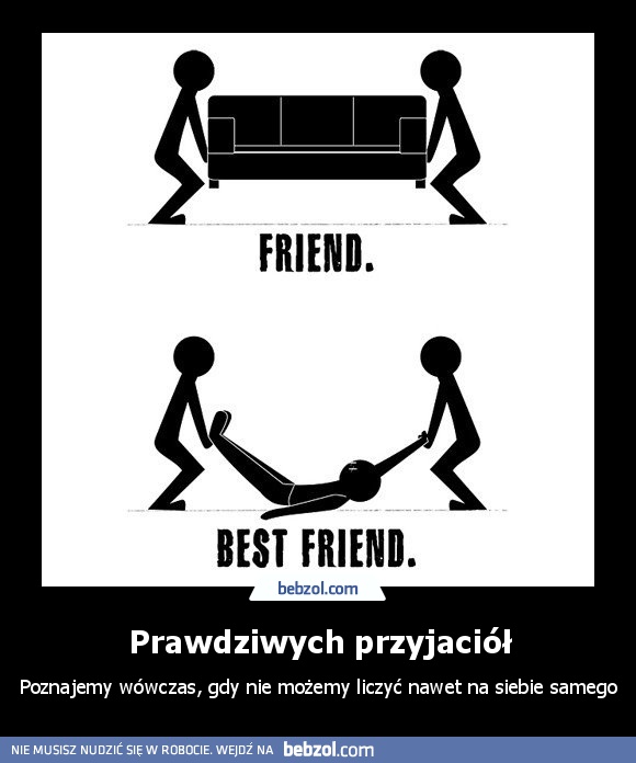 Prawdziwych przyjaciół