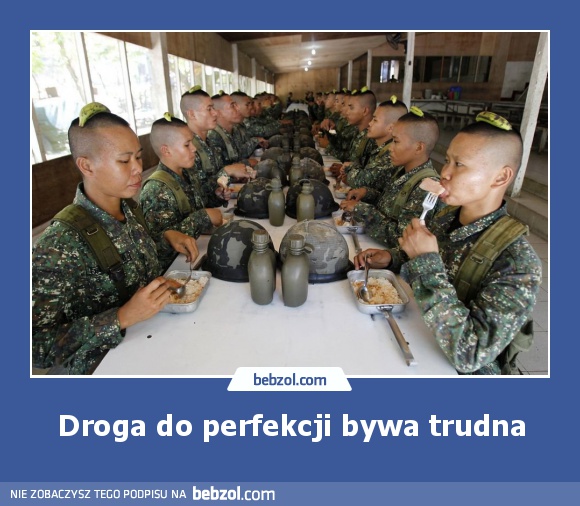 Droga do perfekcji bywa trudna