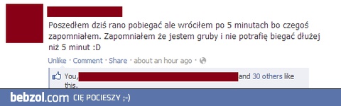 Poszedłem sobie pobiegać