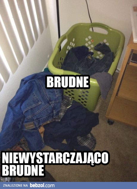 Podział prania według mężczyzny