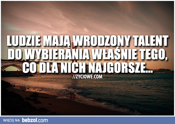 Wrodzony talent do...
