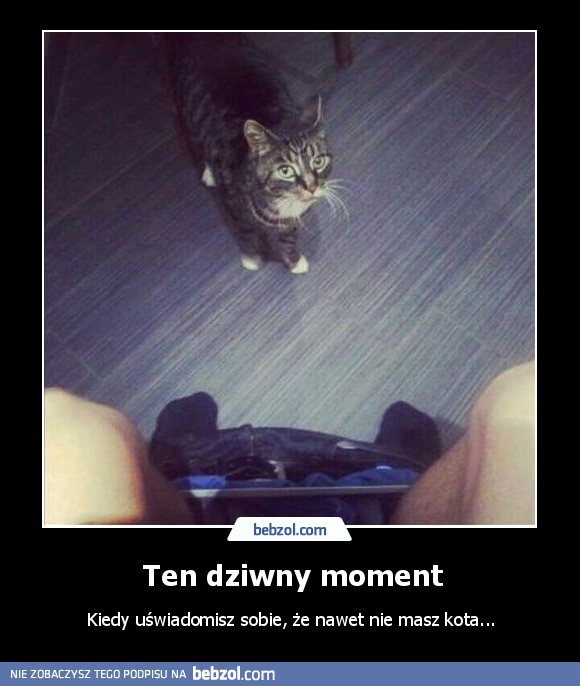 Ten dziwny moment