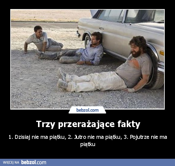Trzy przerażające fakty