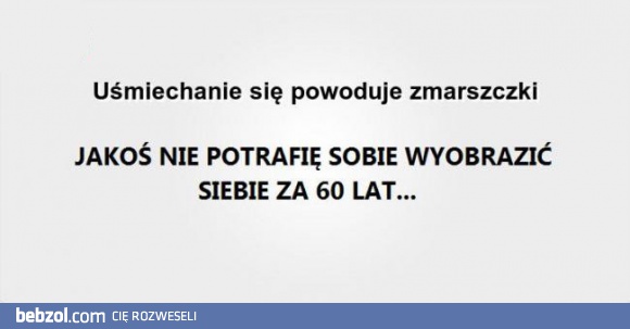 Uśmiechanie się powoduje