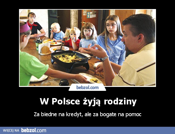 W Polsce żyją rodziny