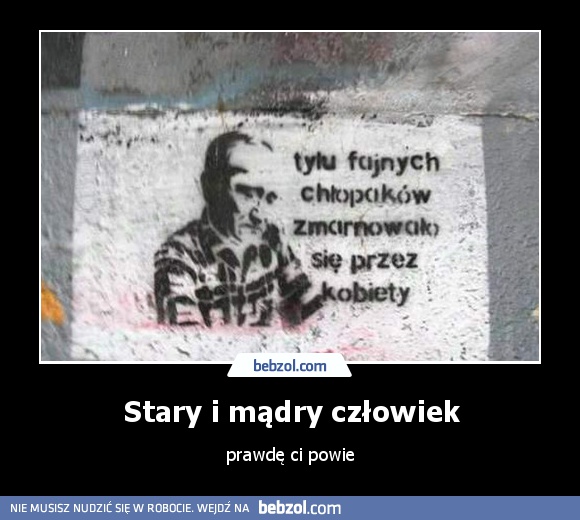Stary i mądry człowiek