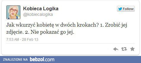 Jak wkurzyć kobietę w 2 krokach