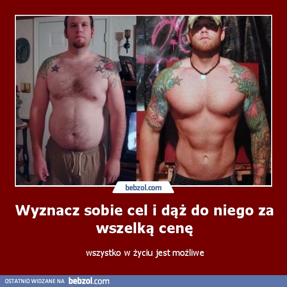 Wyznacz sobie cel i dąż do niego za wszelką cenę