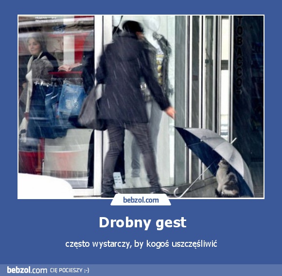 Drobny gest