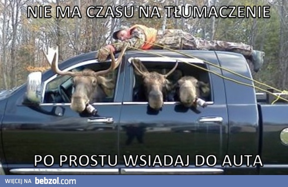 Szybciej stary, żona z obiadem czeka