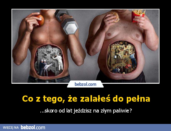 Co z tego, że zalałeś do pełna