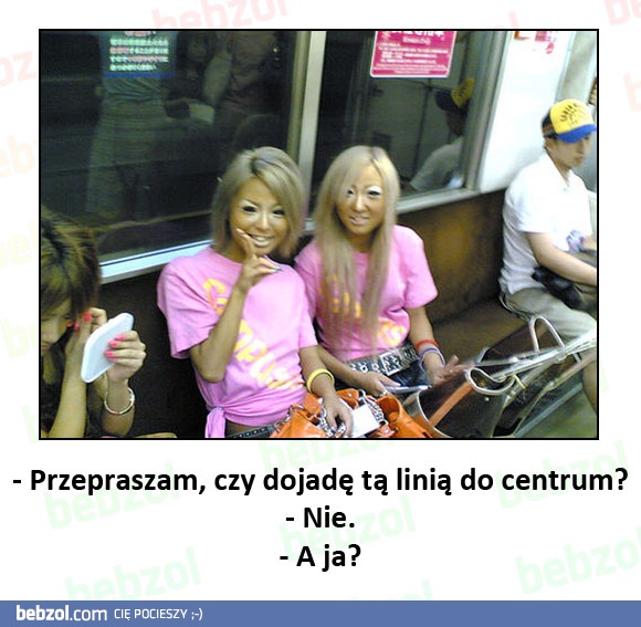 Blondynki w komunikacji miejskiej