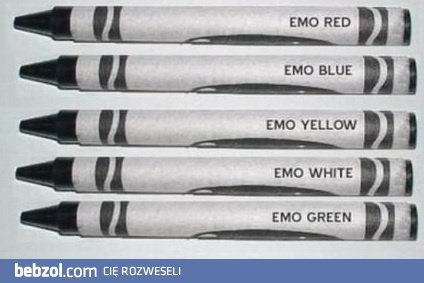 Kredki dla emo