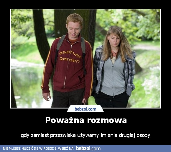 Poważna rozmowa