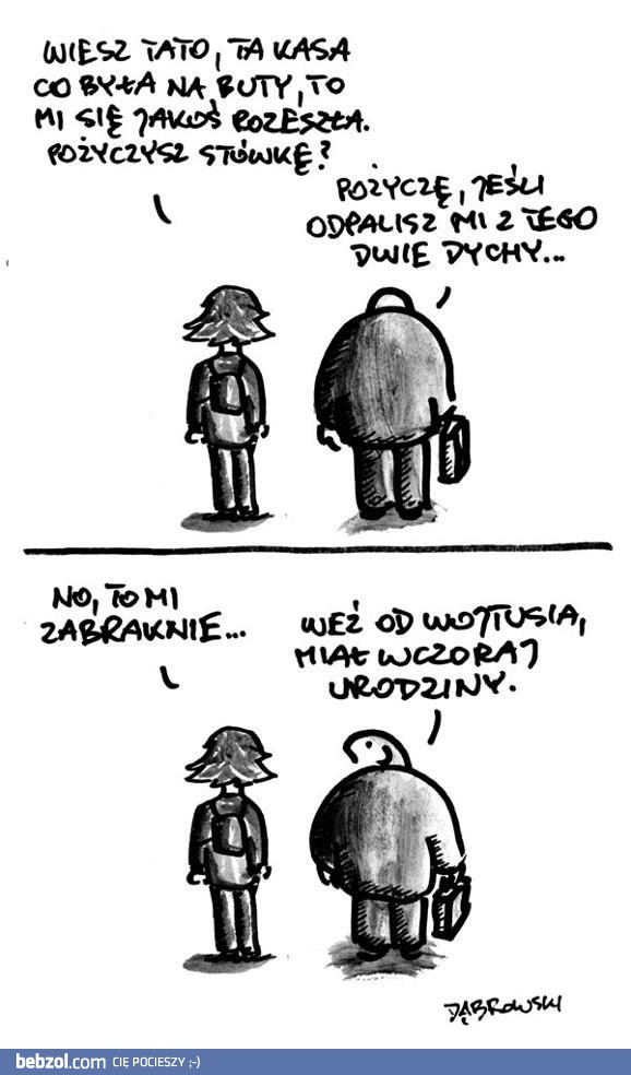 Pożyczka od ojca