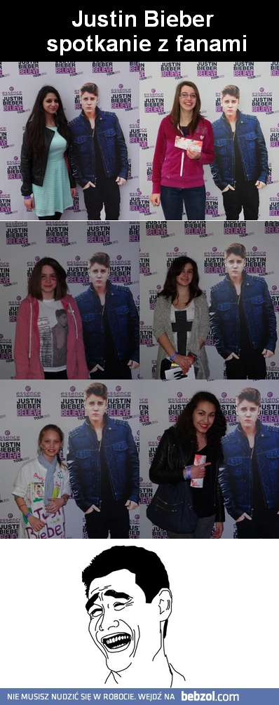 Justin Bieber spotkał się z fanami w Łodzi