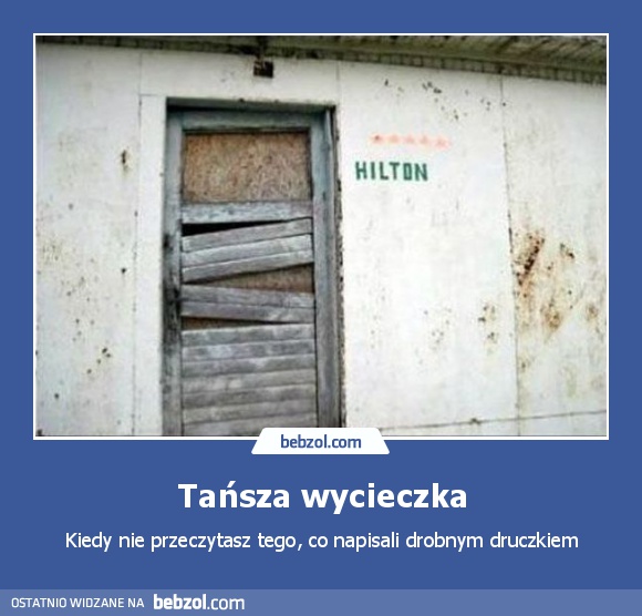 Tańsza wycieczka