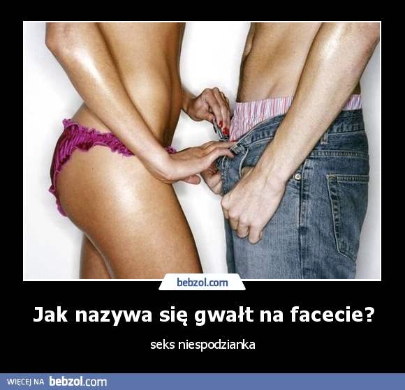 Jak nazywa się gwałt na facecie?