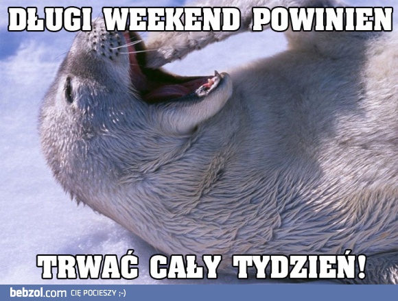 Za krótki ten długi weekend