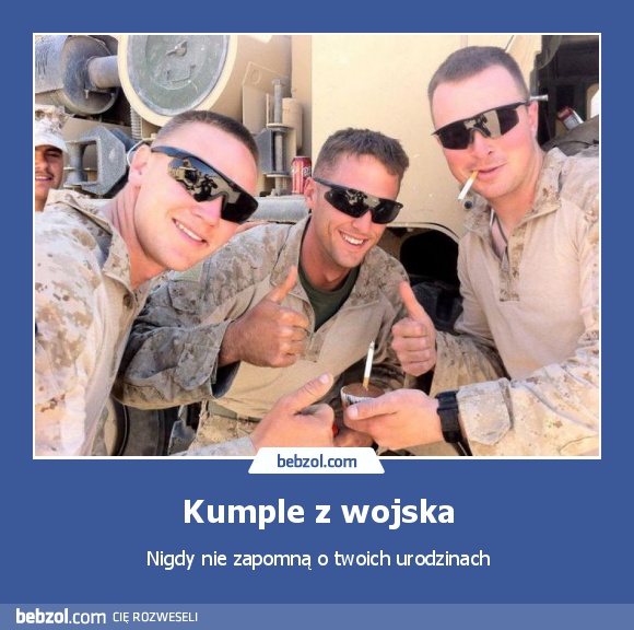 Kumple z wojska