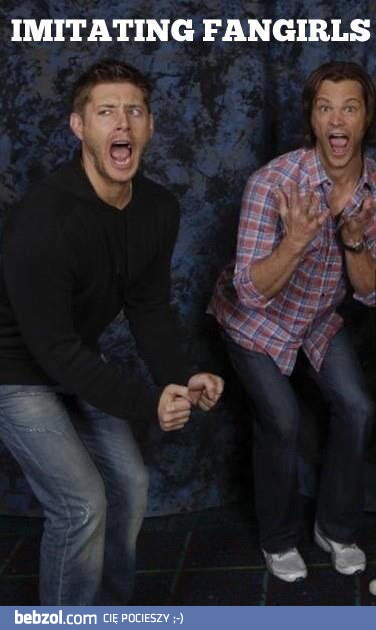 Winchesterowie w roli fanek