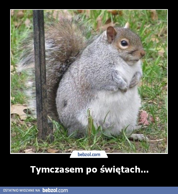 Tymczasem po świętach...