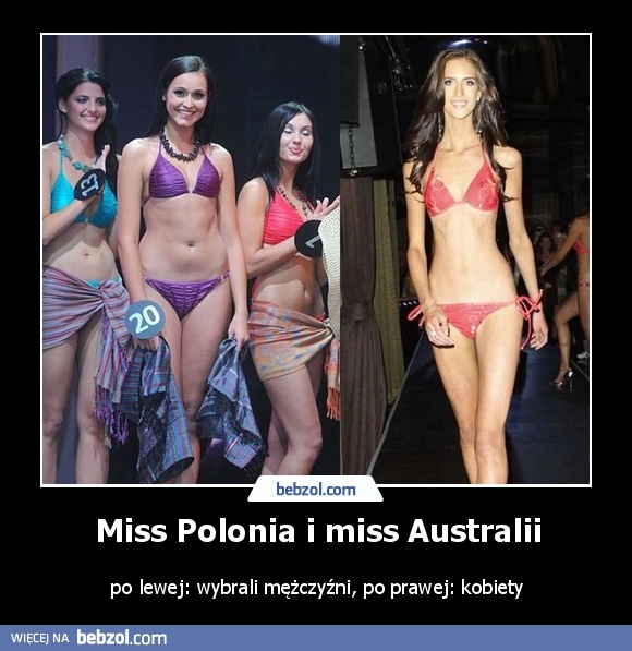 Miss Polonia i miss Australii