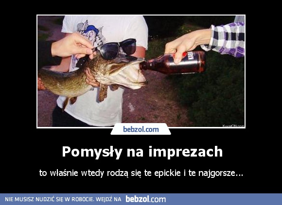Pomysły na imprezach