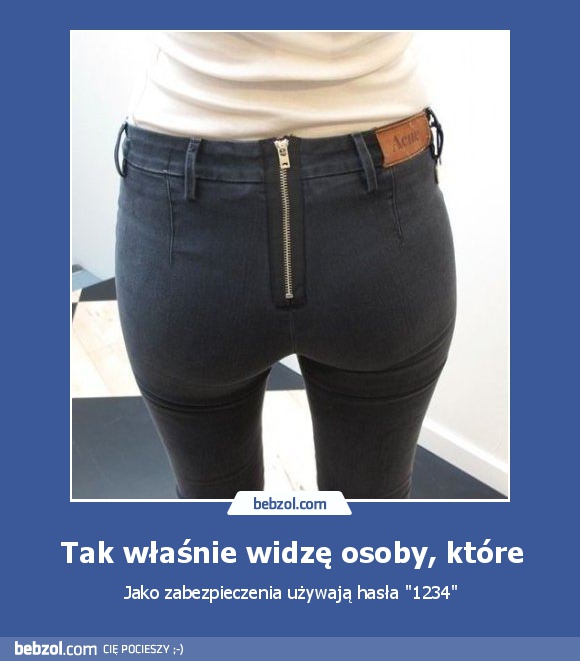 Tak właśnie widzę osoby, które