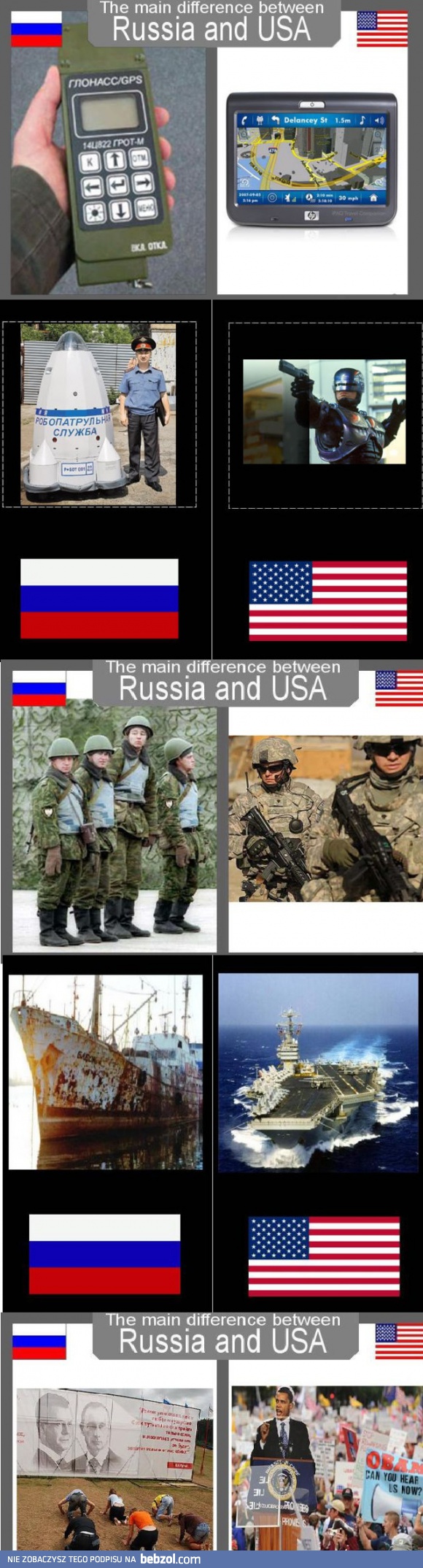 Rosja vs. USA