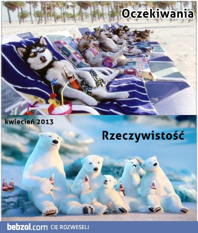 Kwiecień 2013: Oczekiwania vs Rzeczywistość