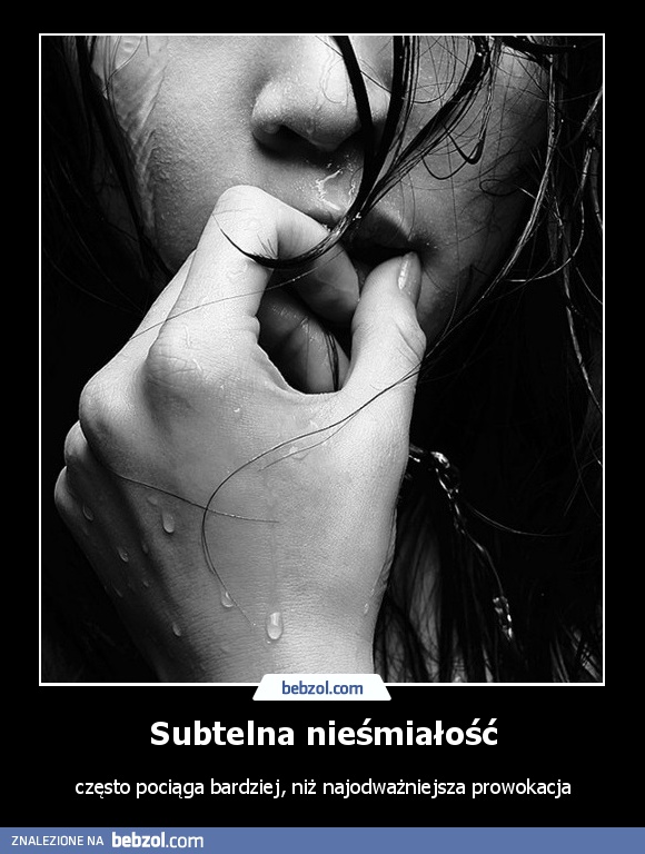 Subtelna nieśmiałość